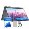 Lenovo Yoga 7i 16" 2-in-1 Laptop-2K Touchscreen Display-Intel Ultra 5 226V-16GB LPDDR5X RAM-512GB SSD-Arc Graphics-Backlit Keyboard-Fingerprint Reader-Win 11 Pro-Gray-128GB Docking Station Set view 1