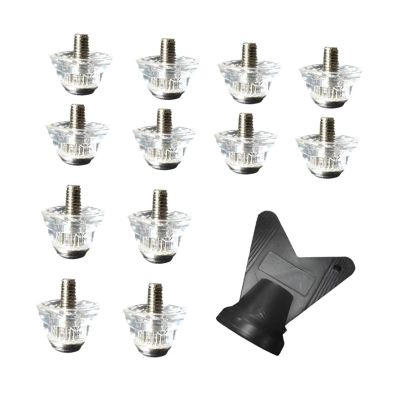 Football Boot Studs 30PCS Football Shoe Spikes - Turf Replacement for Indoor Outdoor Training(13.00MM)