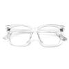 kimorn Oversized Blue Light Glasses for Women Men,Square Frame Anti Eyestrain & UV Protection Computer Eyewear (Clear) view 1