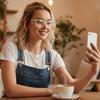 kimorn Oversized Blue Light Glasses for Women Men,Square Frame Anti Eyestrain & UV Protection Computer Eyewear (Clear) view 3