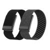 Vanet Nylon Straps Compatible with Whoop 5.0 Bands Peak, MG Life and One, Elastic Woven Strap Breathable Sport Adjustable Stretchy Braided Replacement Bands for Men Women [NOT for Gen 4], 2 Pack view 1