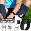 Vanet Nylon Straps Compatible with Whoop 5.0 Bands Peak, MG Life and One, Elastic Woven Strap Breathable Sport Adjustable Stretchy Braided Replacement Bands for Men Women [NOT for Gen 4], 2 Pack view 2