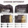 20ft15ft Brown Backdrop Curtain for Wedding Parties, 4 Panels Wrinkle Free 15 FT Long Polyester Photo Backdrop Drapes Back Drop Cloth for Birthday Photography Background view 4