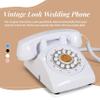 RetroVox Audio Guest Book Wedding Phone Guestbook and Signage Guest Audio Message Book, Vintage Style for Wedding Reception, Bridal Shower, Baby ShowerM White view 2