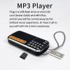 Digital AM FM Radio Portable Rechargeable Pocket Radio Loud Audio Speaker Accessory view 2