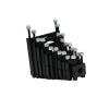 10PCS Aluminum Alloy 20mm 22mm 25mm 28mm 30mm 35mm 40mm Pipe Clamp Tubing Clip Carbon Tube Joint Connector for RC Plant UAV(Aluminum Black 40mm) view 2