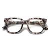kimorn Oversized Blue Light Glasses for Women Men,Square Frame Anti Eyestrain & UV Protection Computer Eyewear (White hawksbill) view 1