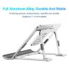 SPONGL Adjustable & Foldable Tablet StandPortable Aluminum Holder for Laptop Tablets 7-13 inch and Stable Anti-Slip view 4