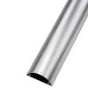 Aluminum Alloy Decor Cable Concealer for Walls, Self Adhesive Floor Cable Protector for Hotel/Bedroom/Office Wire Protectors(Silver,Large) view 1