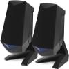 CYANGBO Computer Speakers for Desktop, 1 Pair Wired Computer Speakers USB AUX Bass Reinforcement PC Speaker for Laptop Desktop 6W 64mm Horn Audio Loudspeaker view 1