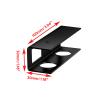 SPONGL Under Desk Storage Rack Metal Under Desk Holder Laptop Tablets Keyboard Stand Keep Your Work Space Neat and Organized view 3