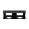 SPONGL Under Desk Storage Rack Metal Under Desk Holder Laptop Tablets Keyboard Stand Keep Your Work Space Neat and Organized view 4