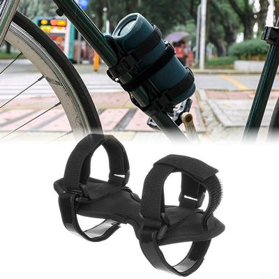 AureateLiving Portable Speaker Mount for Bike, Adjustable Speaker Mount with Strap Holder for Flip 7/6, On Railing or Frame of Bike, Golf Cart