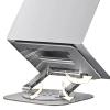 Adjustable Laptop Stand  Portable Desk Riser, Durable Aluminum Alloy Holder | Rotatable Computer Bracket Organizer, Mobile Phone Desk Support, Office Home Ergonomic Rack view 1