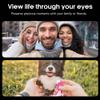 hellibito AI Smart Camera Glasses for Men Women, 4K Photography,1080P HD Video Recording,Real-Time Translation, Open-Ear Audio,Voice Assistant, Lightweight (Black Frame-Blue Light Blocking Lens) view 4