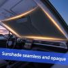 Fit for GWM WEY Tank 500 2022-2024,Car Windshield Sun Shade,Windshield Sun Shade Foldable,Car Windshield Shade,Car Accessories view 3