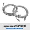 SIDMILE N374 Equalizer Cables SP-7529-89 Fit for Rotary SPO10 Lift Model, 2 Set view 2