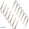 CompuCablePlusUSA.com D-Sub High Density 44 Pin Male Crimp Type DIY Kit with Shielded Metal Hood (Male, High Density DB44) view 4