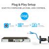 4K 8 Channel PoE NVR DS-7608NXI-K2/8P Network Video Recorder, AcuSence, Plug & Play with Power-Over-Ethernet, Work with 12 MP/8 MP/6 MP/5 MP/4 MP/3 MP/1080p IP Camera, International Egalish Version view 4