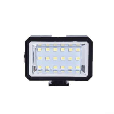 Mini LED Video Light Lighting-, Mini Waterproof LED Fill Light for Insta360 X5 Perfect for Diving and Aquatic Photography