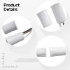 2 Wired Door Window Magnetic Contact Sensors with Recessed and Mounting, Switch System for Entry Point Surveillance in Security Alarms view 2