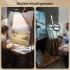 Ring Light for Desk with Overhead Phone Mount and Phone Holder - CRI >95 - Ring Light with Stand for Video Recording, Adjustable Desk Tripod with Ringlight for Artist/Painting/Content Creator/DIY view 4