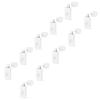 EGIZPY Motion Detector Alarm,Outdoor Motion Sensor Security Alarm with Loud Siren & Vibration Alert,IP64 Waterproof Wireless Driveway Alarm,918ft Range for Outdoor Mailboxes,Driveways(10PK) view 1
