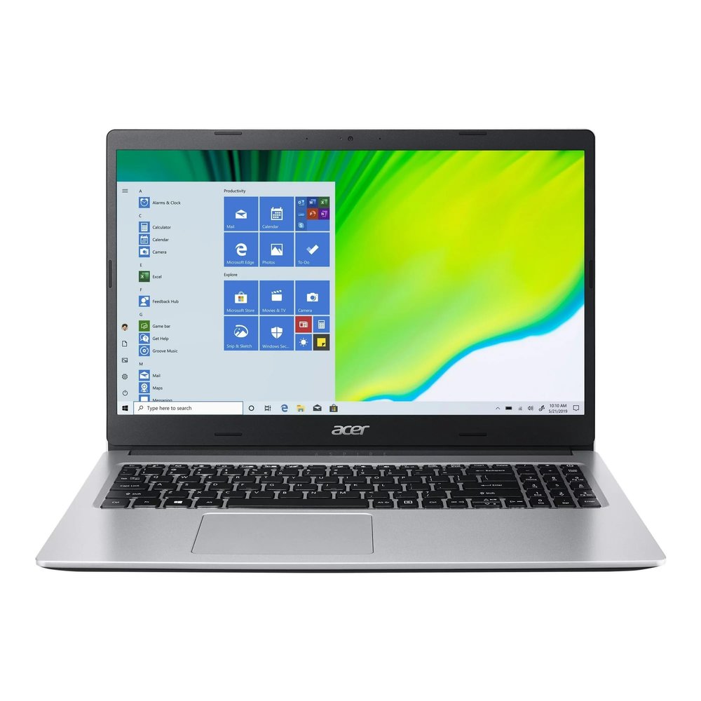 acer Aspire 3 15.6 FHD IPS Laptop 4-Core AMD Ryzen 5 3500U AMD Radeon Graphics 16GB DDR4 512GB NVMe SSD WiFi AC RJ-45 BT Webcam HDMI1.4 Windows 11 Home w/RE USB