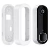 Adhesive Doorbell Camera Mount for Arlo Video Doorbell 2K (2nd Gen), No-Drill Mounting Bracket, Weatherproof Protective for Arlo Doorbell Camera, Suitable for Apartments, Rentals, Homes (White) view 1