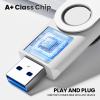 16GB 50PCS Custom USB 2.0 Flash Drive, Bulk Personalized Thumb Drives with Metal Keychains, Customize Logo & Text on Dual-Sided Memory Sticks for Company Ads/School/Photography Studio view 4