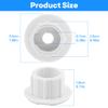 2pcs Wire Routing Wall Bushing for Starlink Dishy Ethernet Cable, Walls Cable Feed Through Bushings, Cables Wall Pass Through for Walls Hole Feed,Through Cables Bushings view 2