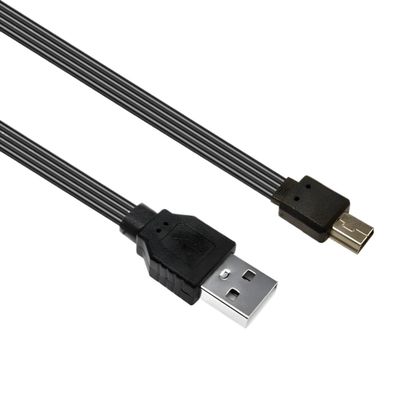 QQEURZSF 10CM 20CM USB 2.0 Data Sync Cable to mi ni USB 90 Angle Elbow 5 Pin B Male to Male 0.5m 0.300CM 1m charg*/ing Cable(1M,AMST-V3ST)