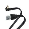 QQEURZSF 10CM 20CM USB 2.0 Data Sync Cable to mi ni USB 90 Angle Elbow 5 Pin B Male to Male 0.5m 0.300CM 1m charg*/ing Cable(1M,AMST-V3ST) view 3