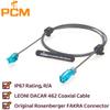 IP67 Waterproof Right Angle Rosenberger Fakra Z Code Female to Female RF Coaxial Cable 59K24K-102A4-Z to 59Z163-003-Z Vehicle GPS Antenna Cable for ADAS, GMSL & FPD-Link Cameras, Infotainment(1.48M) view 2