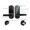 Fingerprint Door Lock with Handle Touchscreen Smart Lock Biometric Lock with Keypad Supports APP & IC Chip Suitable for Bedrooms, Residences, Hotels, Offices, Apartment Entry Doors view 3