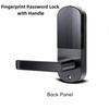 Fingerprint Door Lock with Handle Touchscreen Smart Lock Biometric Lock with Keypad Supports APP & IC Chip Suitable for Bedrooms, Residences, Hotels, Offices, Apartment Entry Doors view 4
