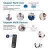 Infrared Night Vision Portable Recorder, Body Cameras with Audio and Video Recording, HD 1080p Noise Reduction Camera Clip On, 180 Degree Rotatable Lens, Wearable POV Camera for Cycling (WiFi+32G) view 4