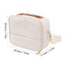 MUNEFE Camera Storage Bag, Camera Carrying Case, Camera Carrying Bag, Suitable for Cameras of Various Sizes (Beige) view 3