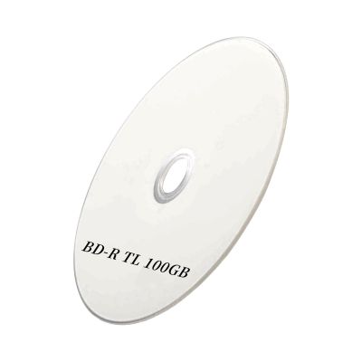 MAWFOZIN BD-R TL BDTL 100GB Enterprise Archival Grade Triple Layers 4X with 2 Pack White Inkjet Hub Printable Blank Disc Surface Blank Blu-Ray Recordable Media Jewel Case Box (2)