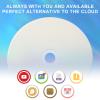 MAWFOZIN BD-R TL BDTL 100GB Enterprise Archival Grade Triple Layers 4X with 2 Pack White Inkjet Hub Printable Blank Disc Surface Blank Blu-Ray Recordable Media Jewel Case Box (2) view 4