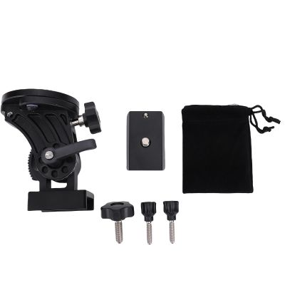 CHEOTIME Latitude Adjustment Seat, Aluminum 90 Degree Telescope Latitude Seat with 3/8 Inch Screw, Telescope Mount Latitude Base for Astronomy Photography