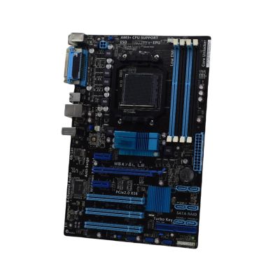 THFKLXT Motherboard Fit for ASUS M5A78L LE AM3/AM3+ ATX Motherboard 760G Support FX-8350 FX-6300 DDR3 3PCI SATA II USB2.0 for Desktop PC Computer