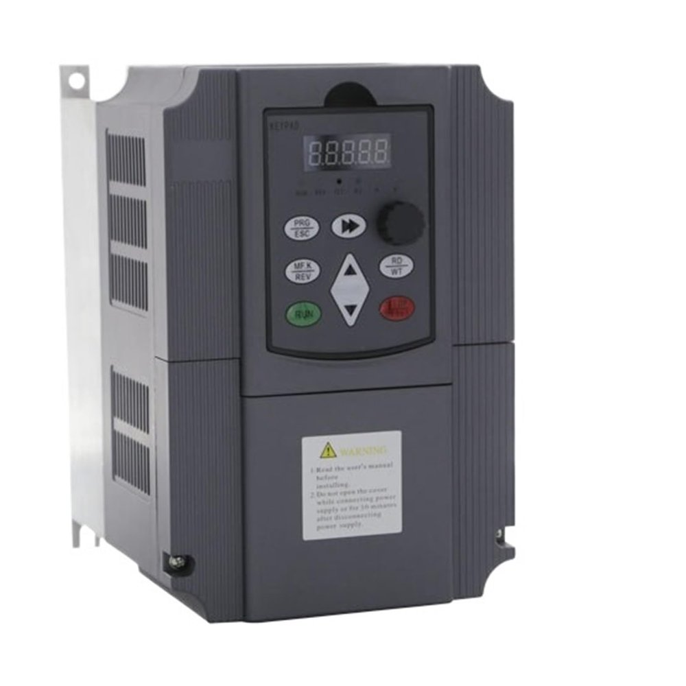 1Pcs Frequency Converter for Motor 0.75-7.5KW Single Phase 220V Input and Three Output 220V 50hz/60hz AC Drive VFD Frequency Inverter(2.2kw-3HP)