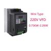 1Pcs Frequency Converter for Motor 0.75-7.5KW Single Phase 220V Input and Three Output 220V 50hz/60hz AC Drive VFD Frequency Inverter(2.2kw-3HP) view 2