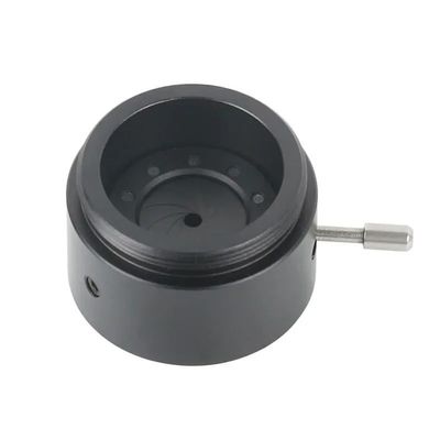 1pc Adjustable Aperture 1-12mm Iris Diaphragm CS to C Mount Camera Lens Module DIY Retrofit Adapter Ring