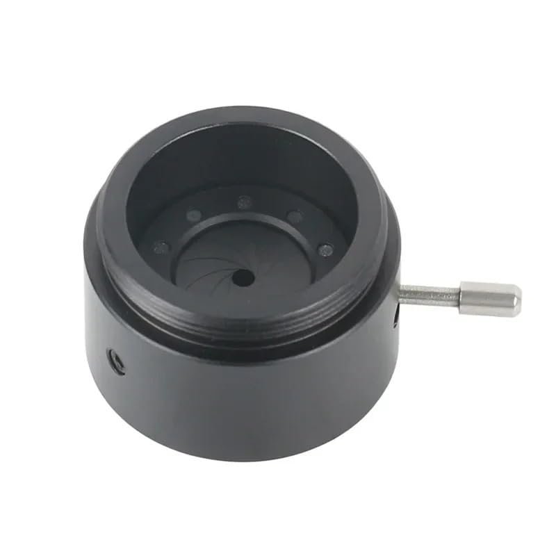 1pc Adjustable Aperture 1-12mm Iris Diaphragm CS to C Mount Camera Lens Module DIY Retrofit Adapter Ring