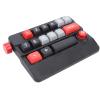 Cuifati Wired Mechanical Number Pad, Programmable 17 Keys Numpad with RGB Led Backlight, Hot Swappable Numeric Keypad with Joystick Control for PC Laptop (Black) view 1