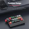 Cuifati Wired Mechanical Number Pad, Programmable 17 Keys Numpad with RGB Led Backlight, Hot Swappable Numeric Keypad with Joystick Control for PC Laptop (Black) view 4