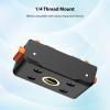 ASHATA Magnetic Adapter Mount for ace for ace pro for ace pro2 for X5, 1/4 inch Screw Hole and 2 Buckle Mounts, for Action Camera view 4
