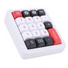 Cuifati Wired Mechanical Number Pad, Hot Swappable Numpad with 12 RGB LED Backlight, 19 Programmable Keys Numeric Keypad for Laptop Computer (White) view 1